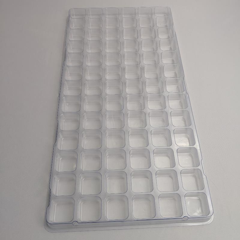 Vacuum Formed Tray .625 X .625 X .25 Engineered Components