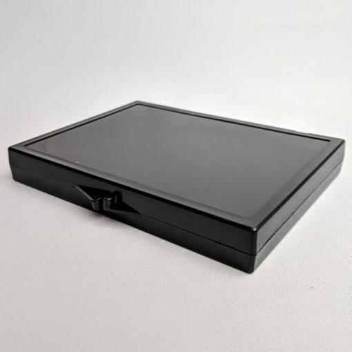 ESD Hinged Plastic Box 4.625 X 3.5 In Stock Heavy Duty Hinges