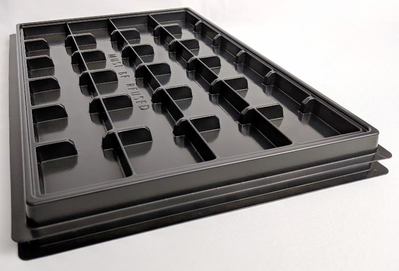 Circuit Board Tray ESD Conductive Styrene ECP Tray